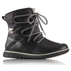 Sorel Cozy Explorer Boot Noir Snowinn Size 6.5